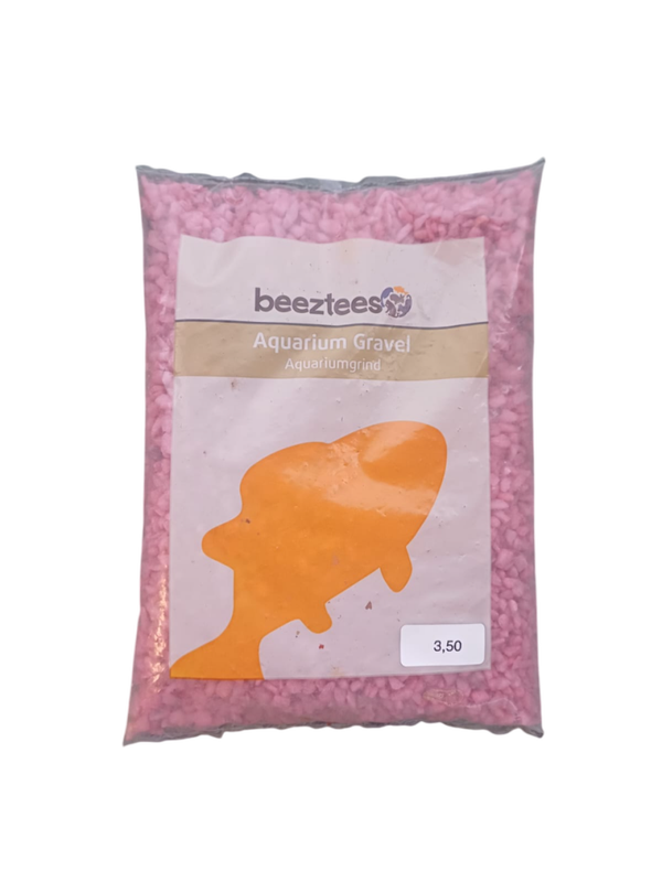 Beeztees Aquariumgrind - Roze 1kg