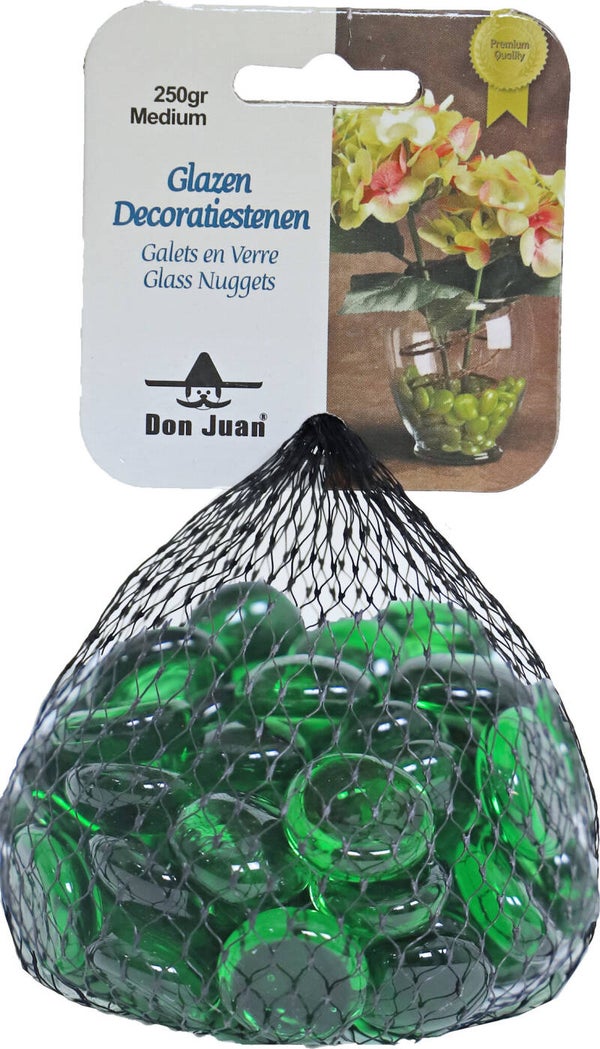 Glazen Decoratiestenen – Medium (250 gram) – Don Juan