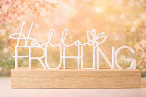 -Hallo Frühling- Aufsteller 3D