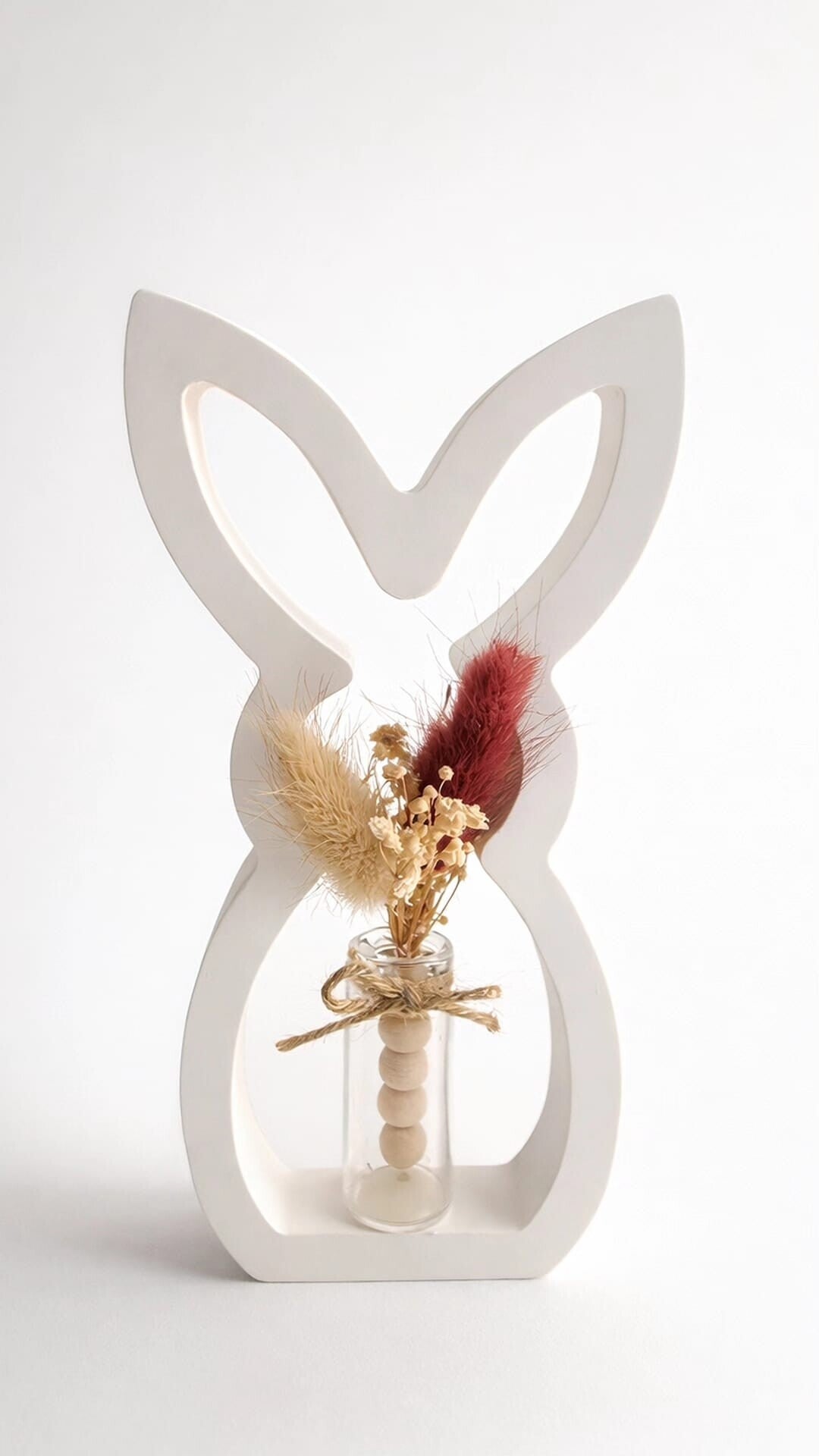 Dekohase mit Vase