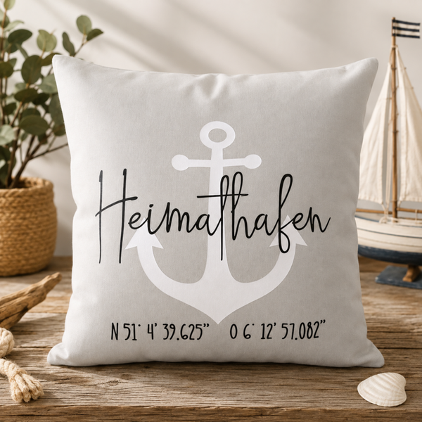 Kissen -Heimathafen-