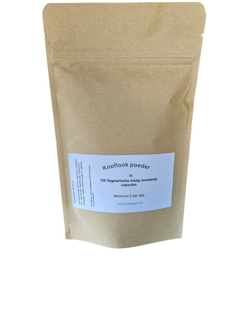 Lookpoeder in 120 vegetarische maagresistente capsules