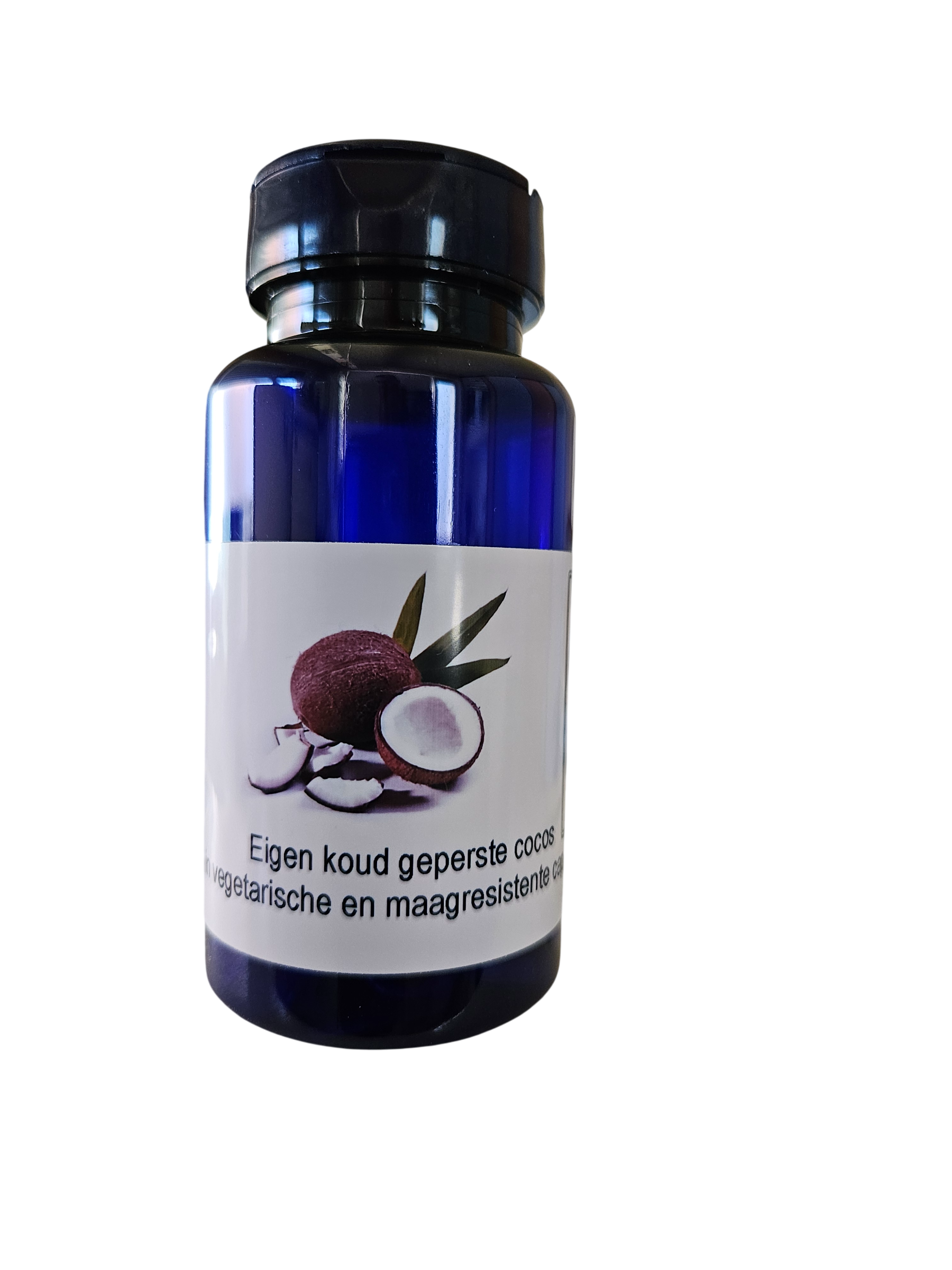 Eigen koud geperste kokos in capsules, al het goede van kokosnoot