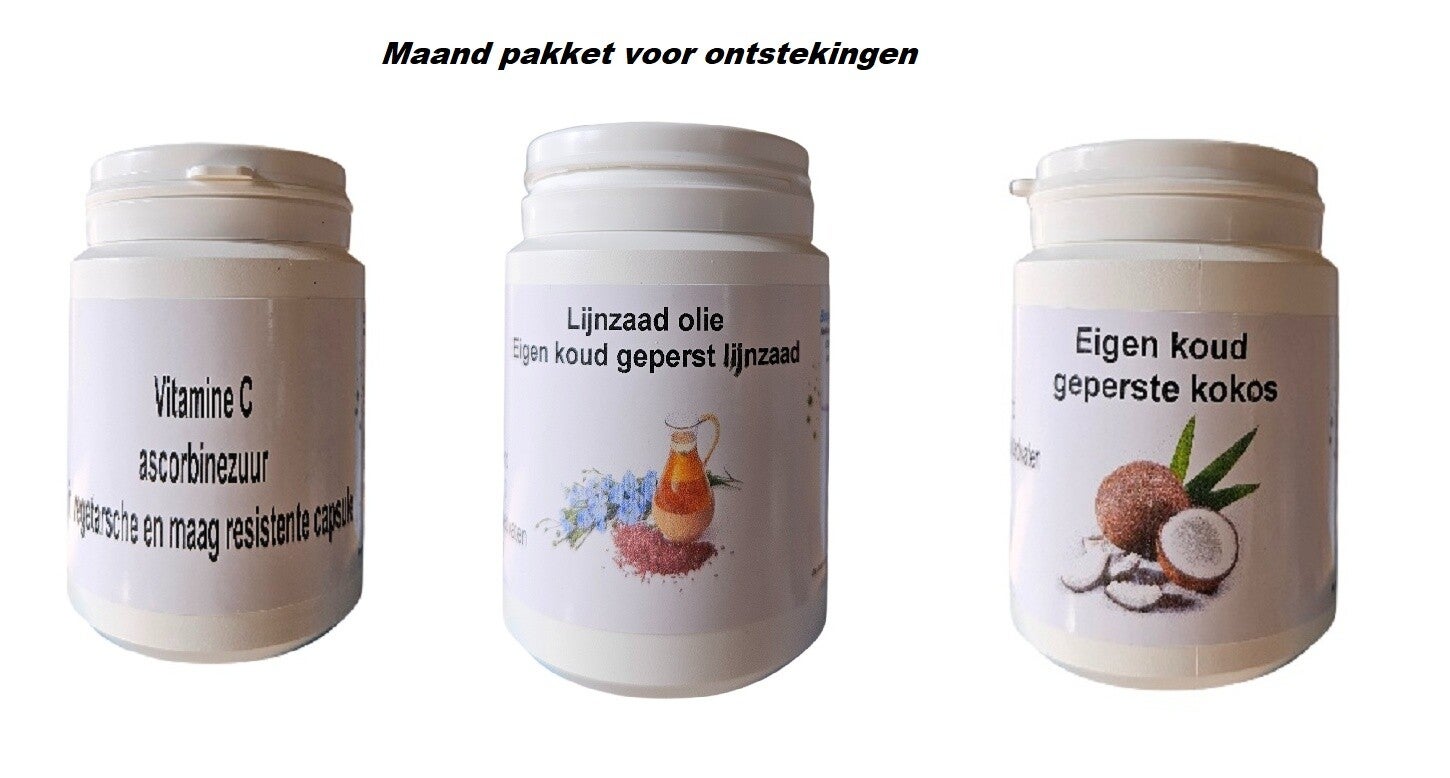 Maand pakket voor ontstekingen