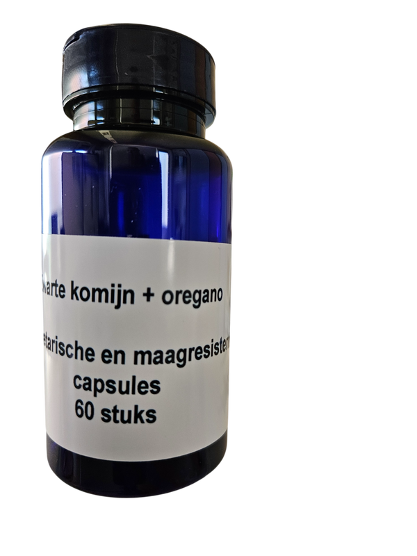 Zwarte komijn + oregano