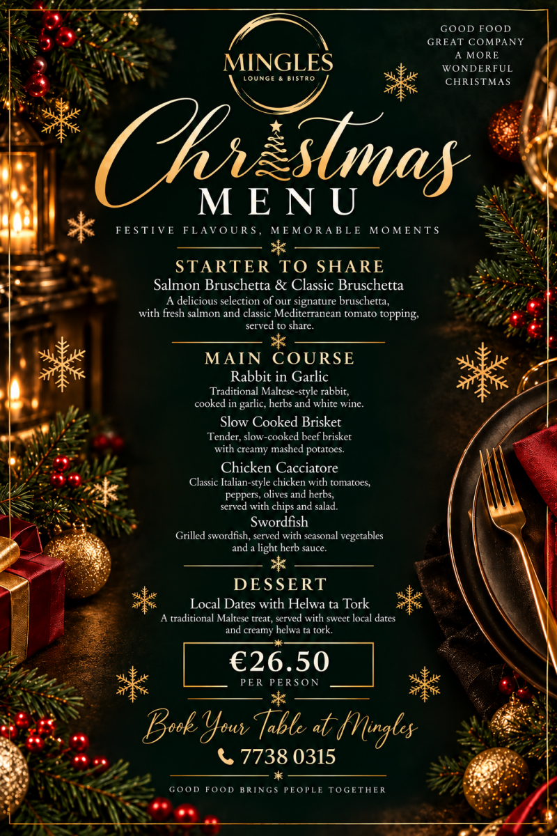 Set Menu A — €26.50 per person