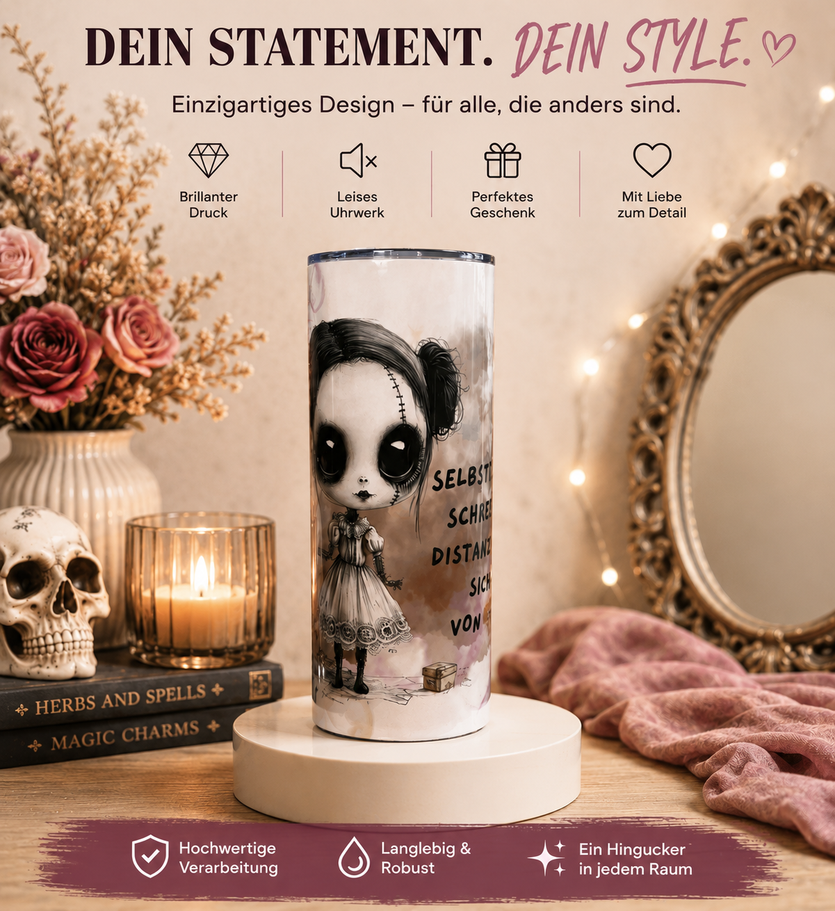 Tumbler "Moonlight Doll"