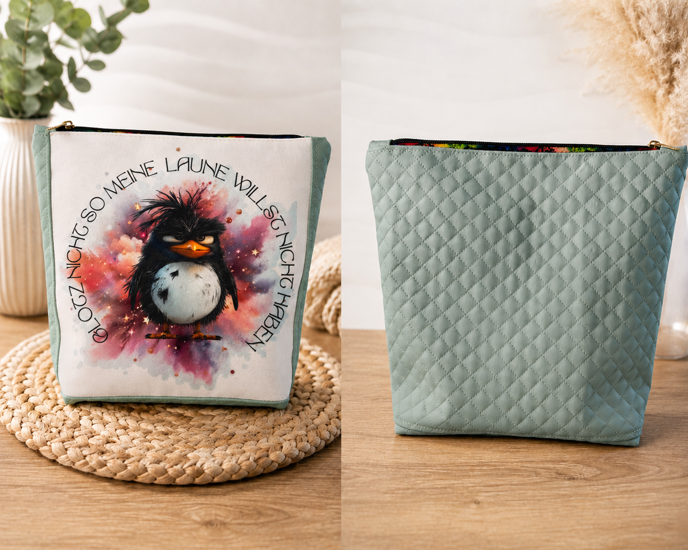 Kulturtasche" Glotz nich so"