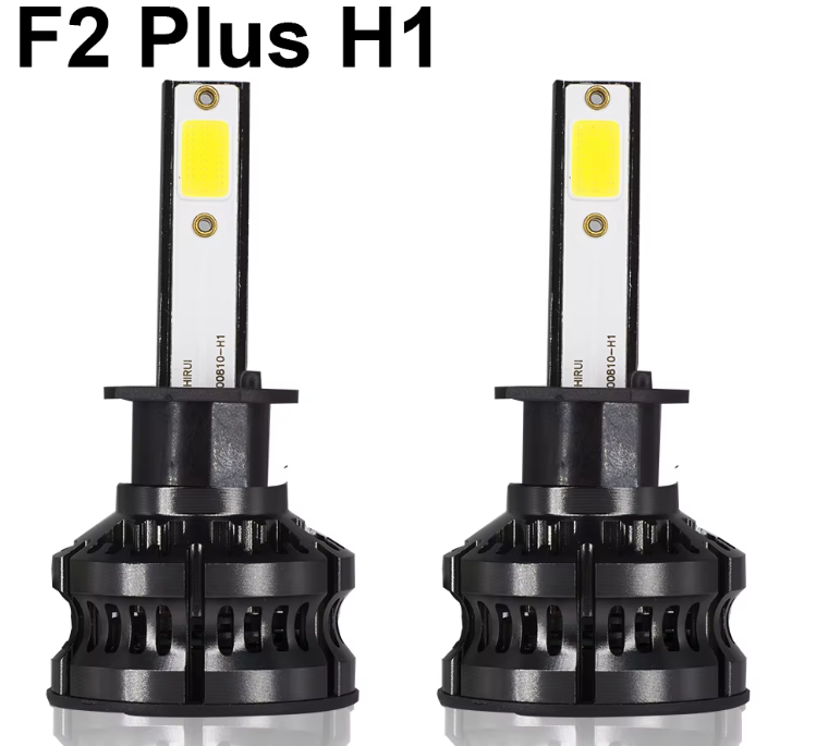 2 x Ampoules F2 PLUS H1 LED HeadLight 80W - 6500K - 14 000 Lumens
