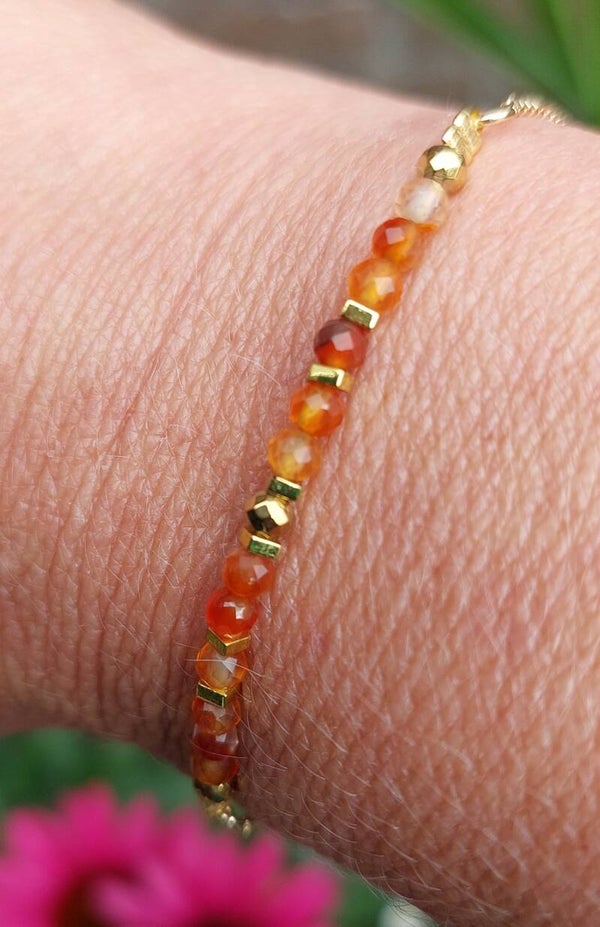 Carneool armbandje