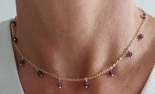 Amethist ketting