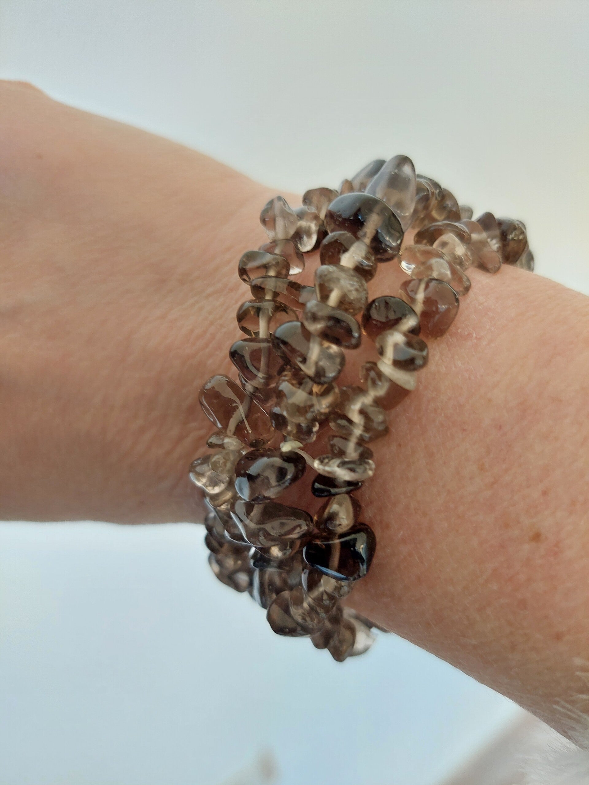 Rookkwarts splitarmband