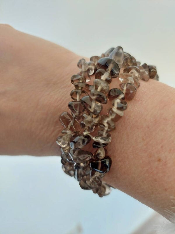 Rookkwarts splitarmband