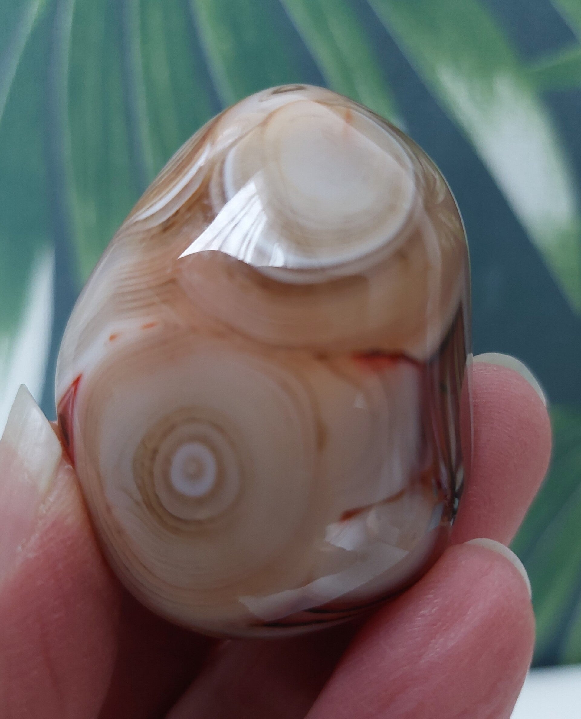 Carneool handsteen 01