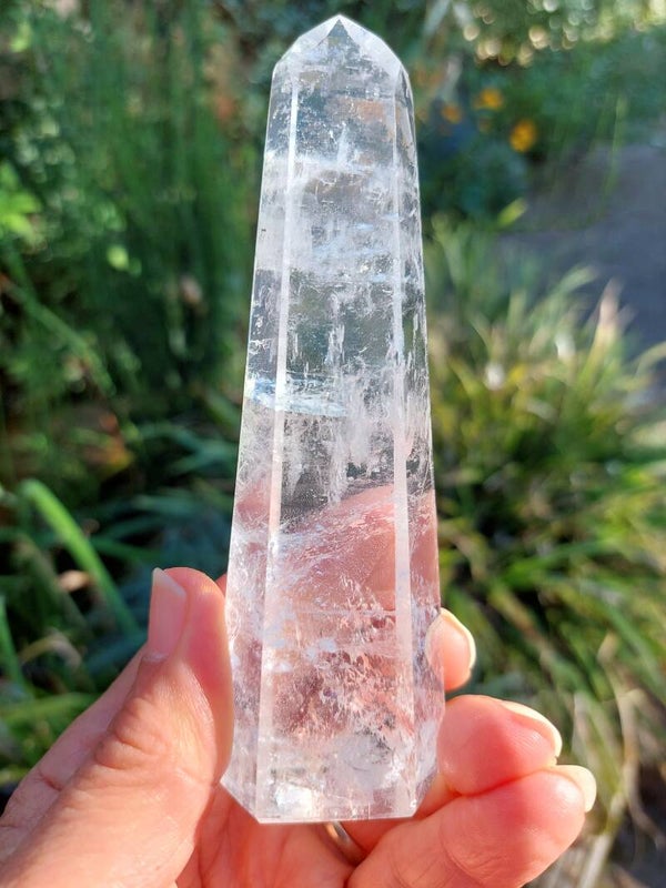 Bergkristal obelisk
