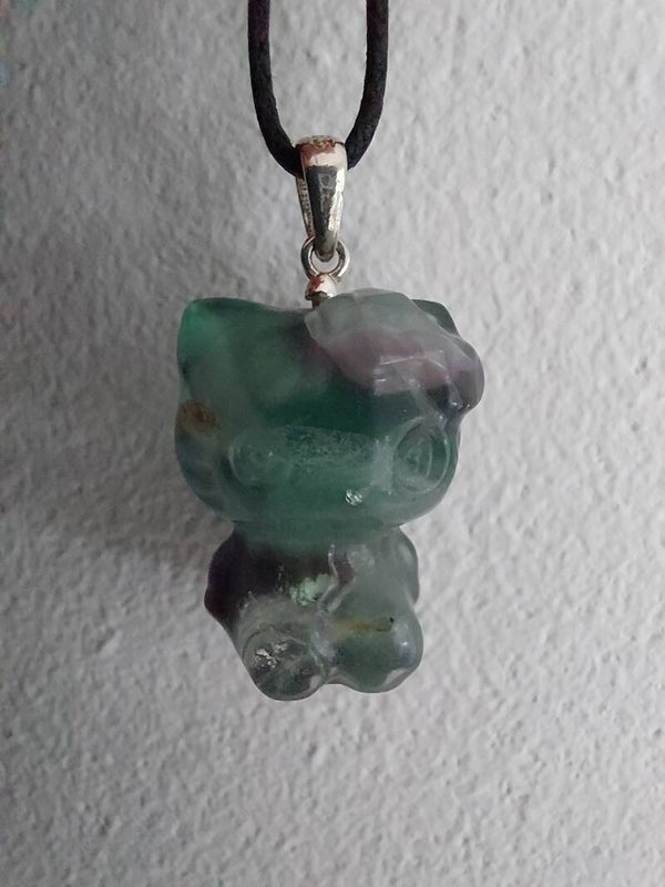 Fluoriet ketting Hello Kitty