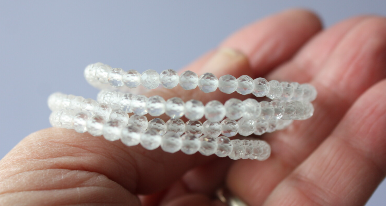 Bergkristal kinder armbandje