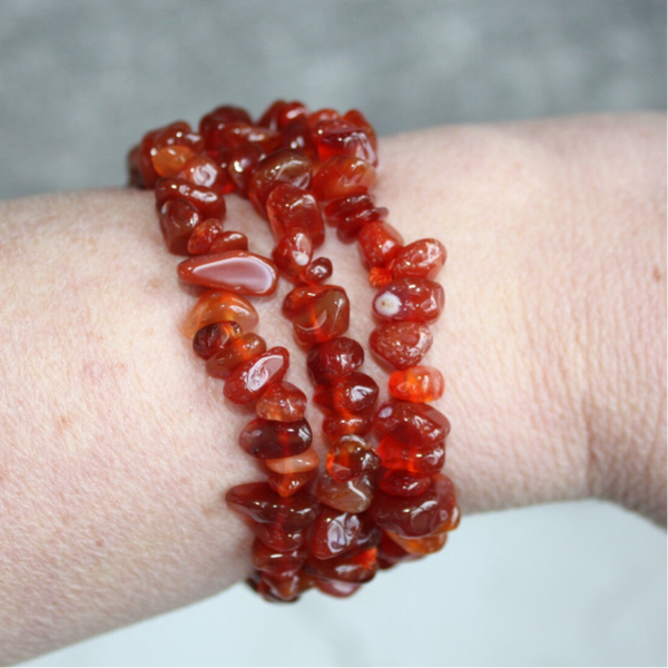Carneool splitarmband