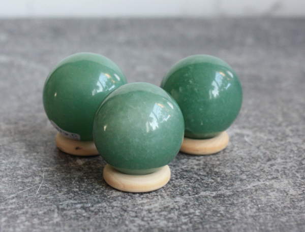 Groene aventurijn bol