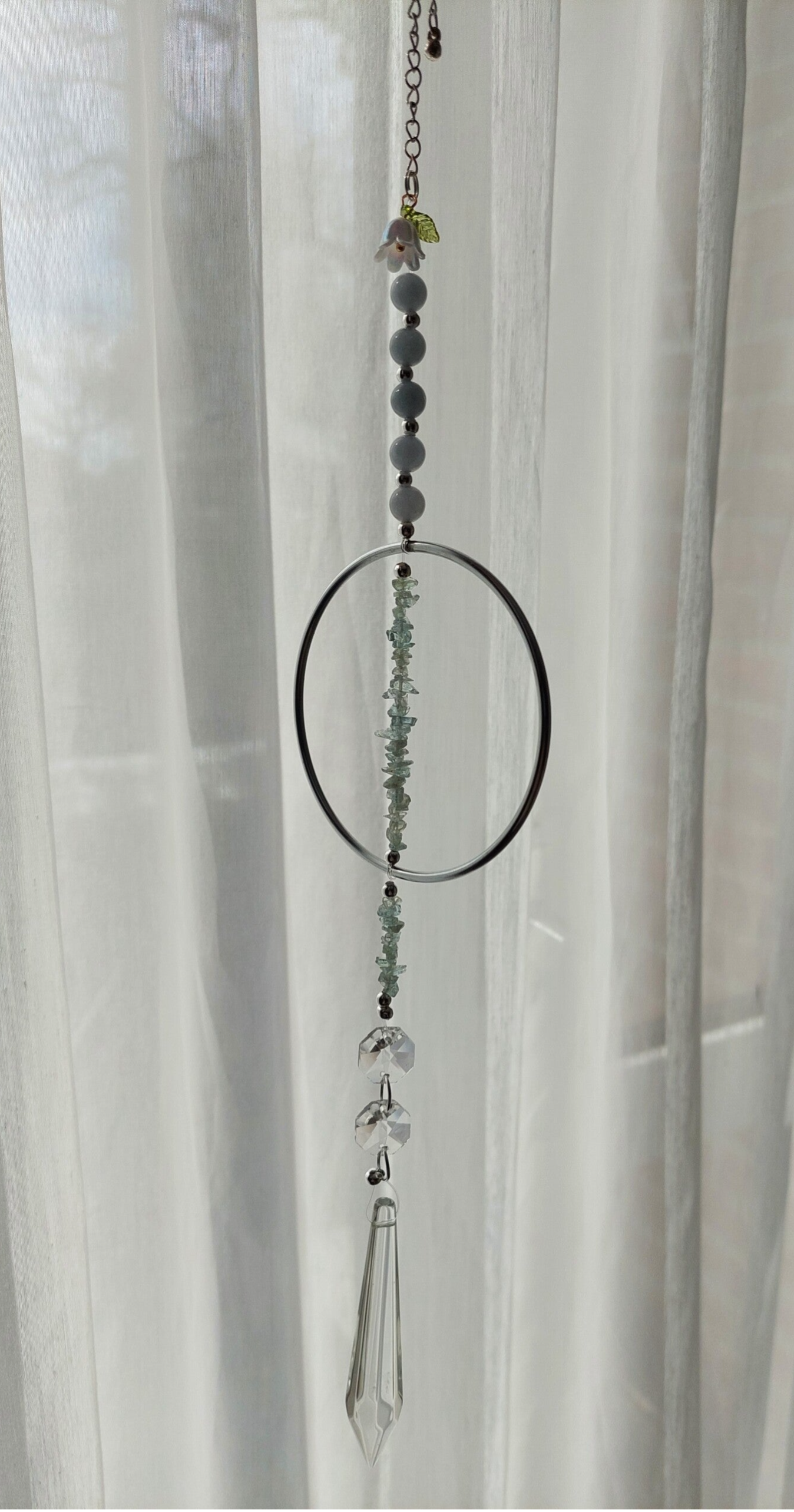 Aquamarijn suncatcher