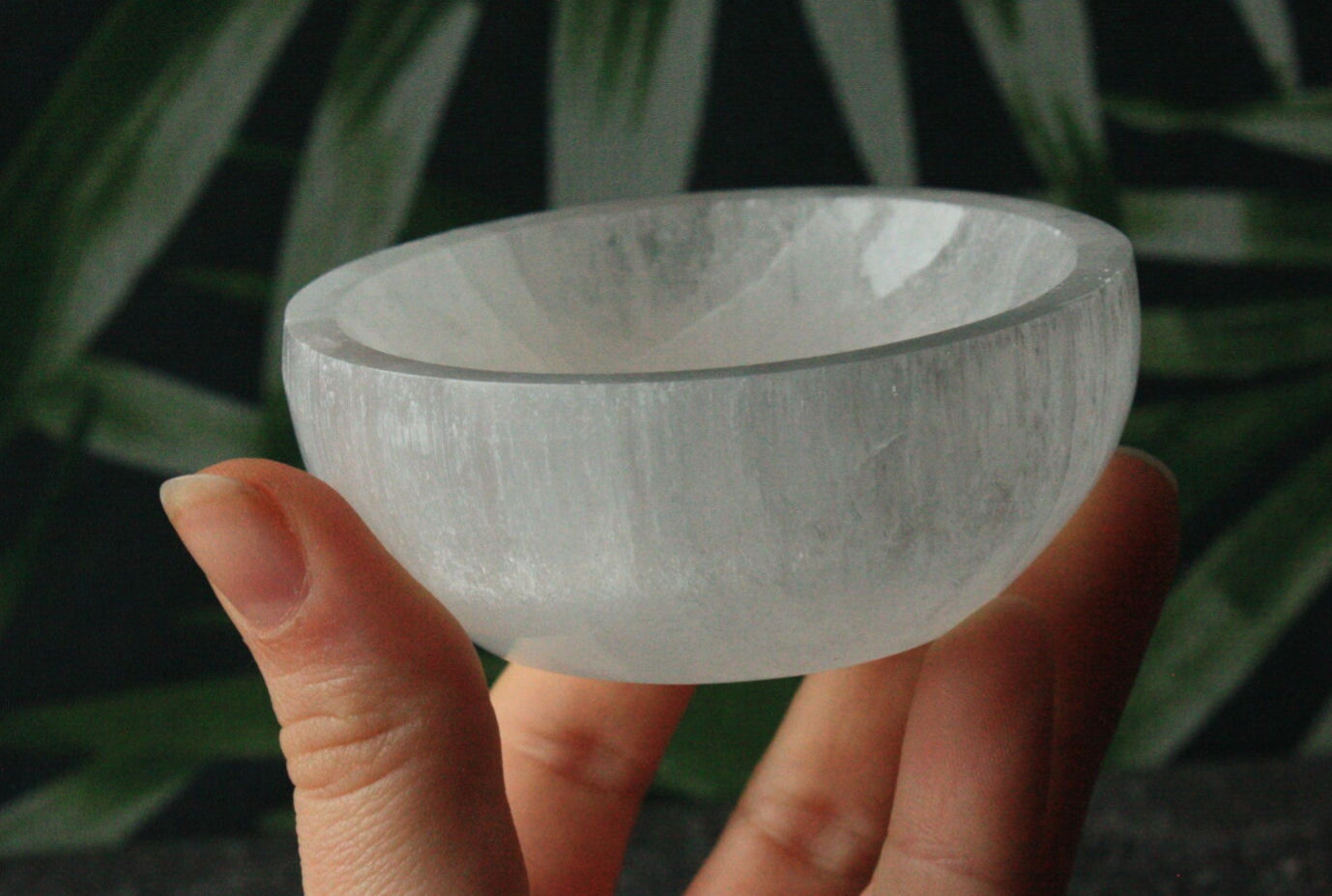 Satijnspaat schaaltje, rond