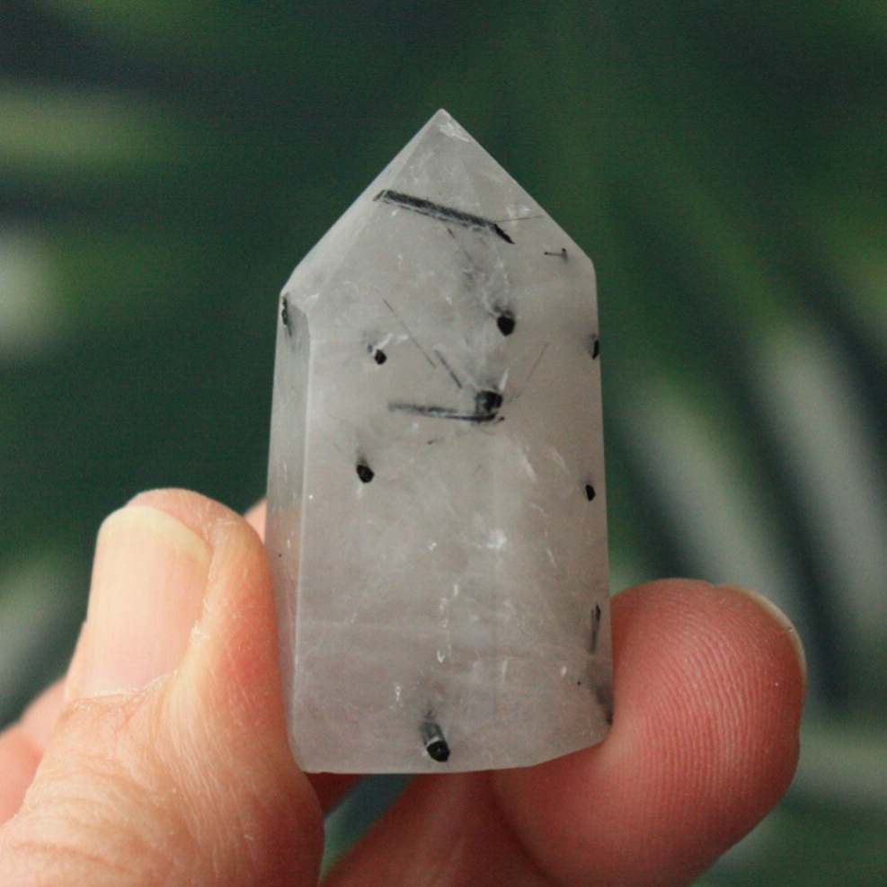 Toermalijn in kwarts toren 04