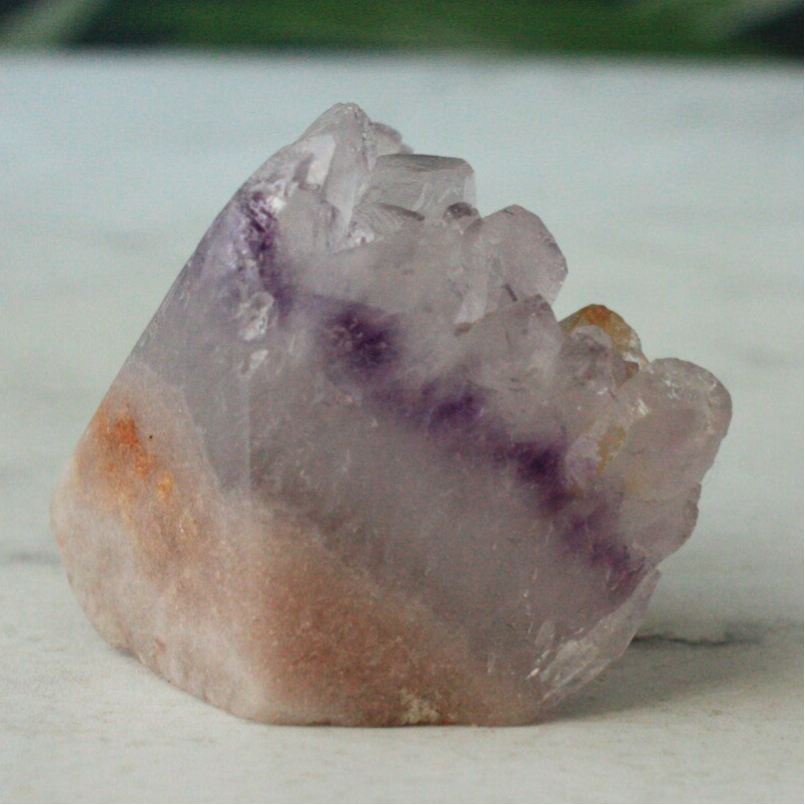 Amethist met roze amethist freeform 03