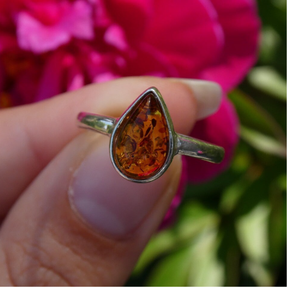 Barnsteen ring maat 16