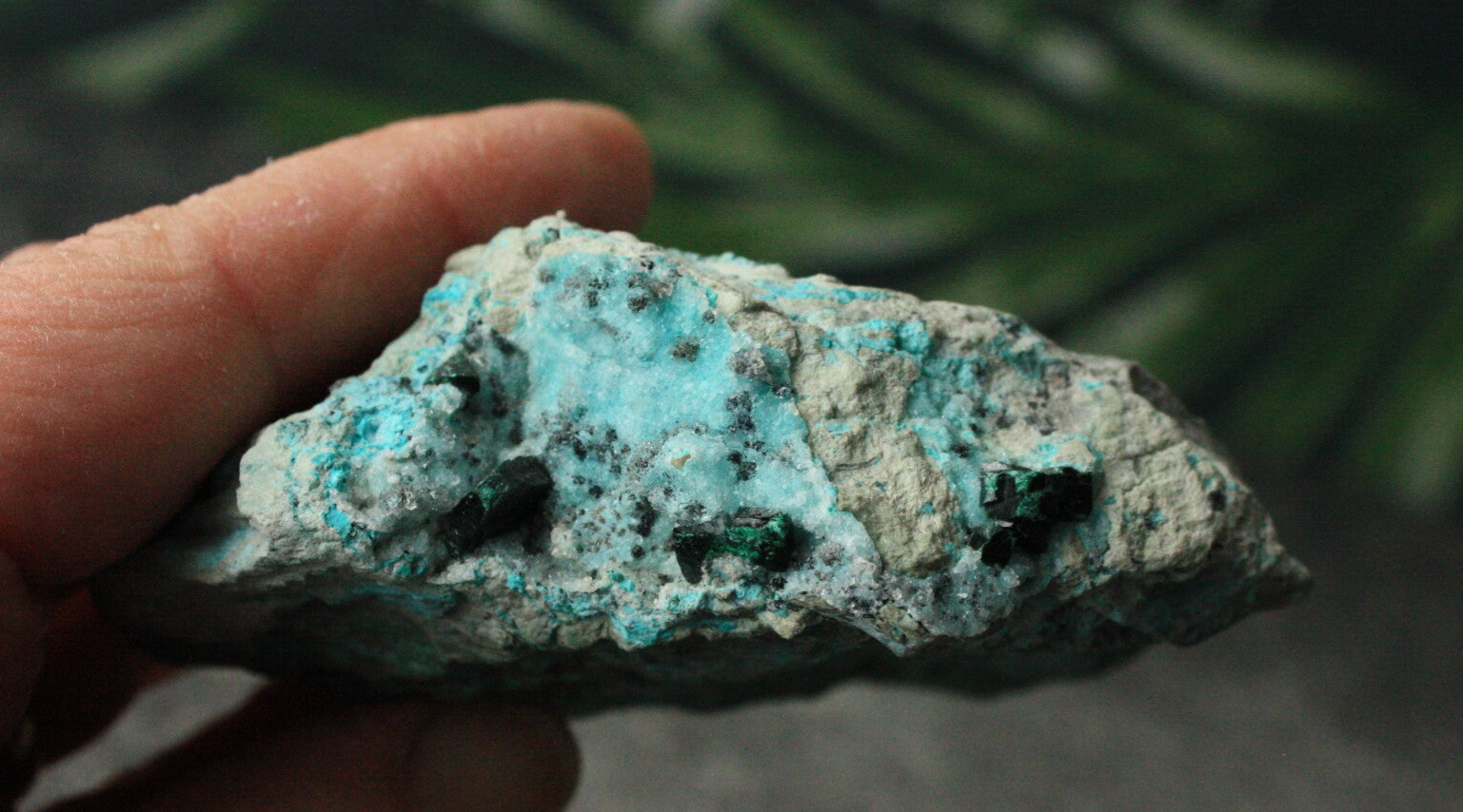 Chrysocolla met malachiet ruw 02
