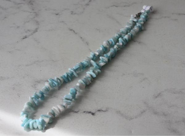 Larimar split ketting
