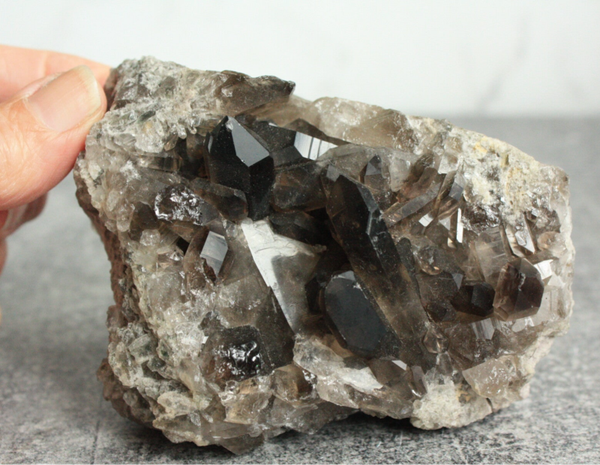 Rookkwarts cluster 10