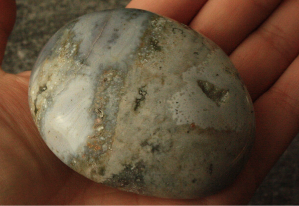 Oceaan jaspis handsteen 01