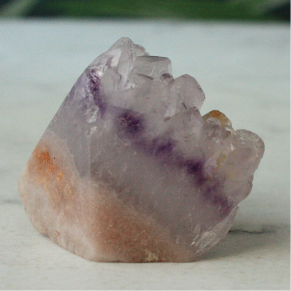 Amethist met roze amethist freeform 03