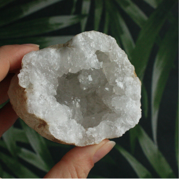 Bergkristal geode 07