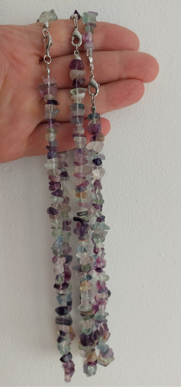 Fluoriet split ketting