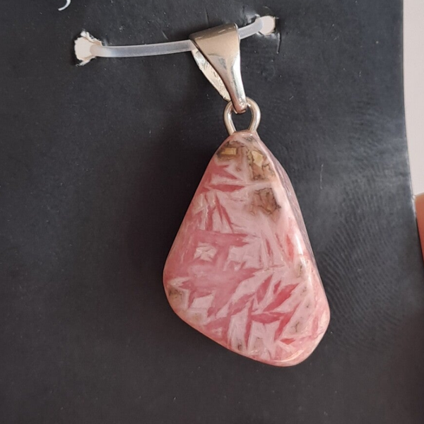 Rhodochrosiet kettinghanger 01