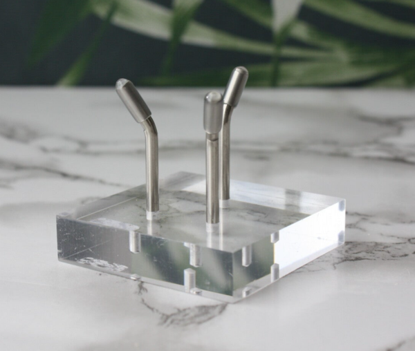 Acryl display, bolhouder