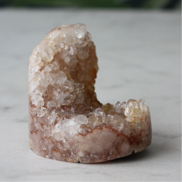 Roze amethist, chalcedoon freeform 04