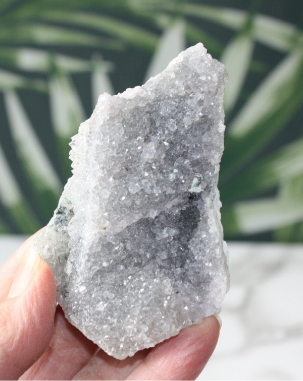 Druzy amethist schijf 01