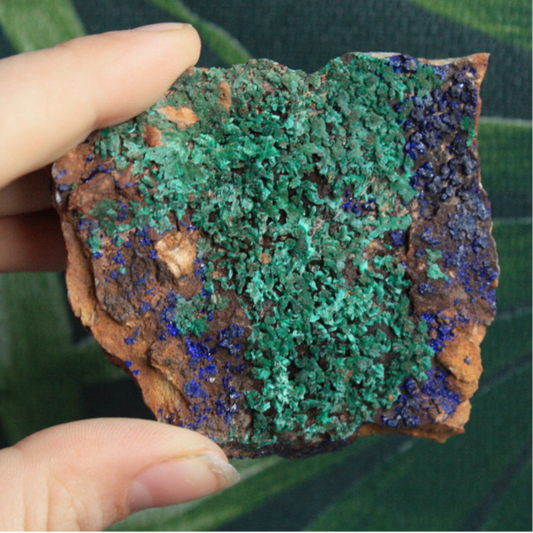 Azuriet met malachiet 06