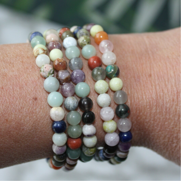 Mix stones powerbead 6 mm