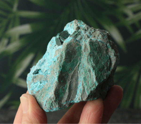 Chrysocolla met malachiet ruw 01