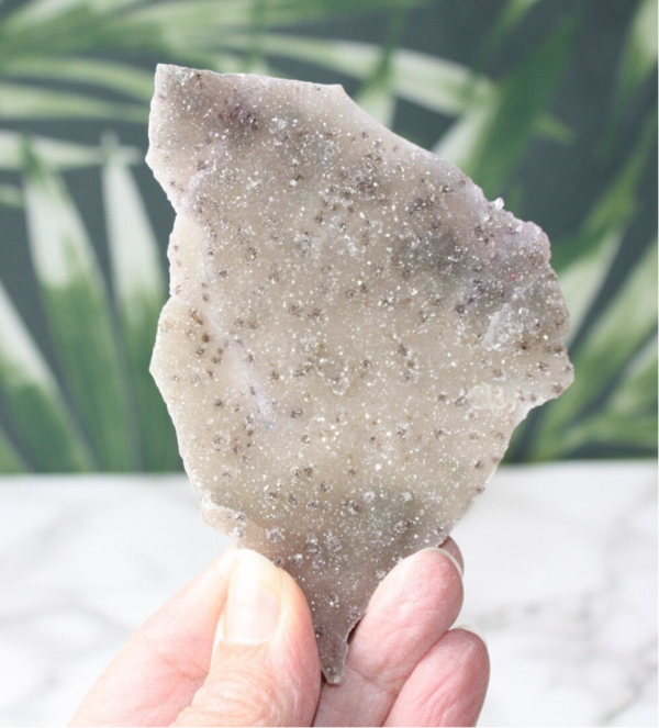 Druzy amethist schijf 03