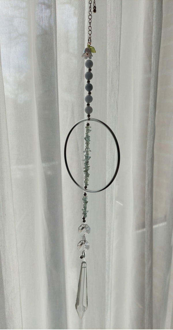 Aquamarijn suncatcher