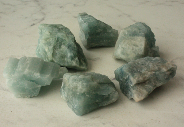 Aquamarijn ruw