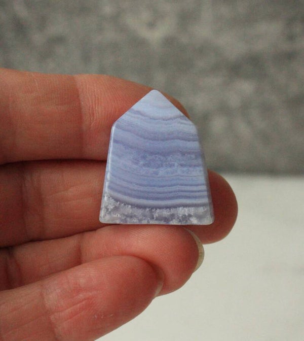 Blue lace agaat torentje 01