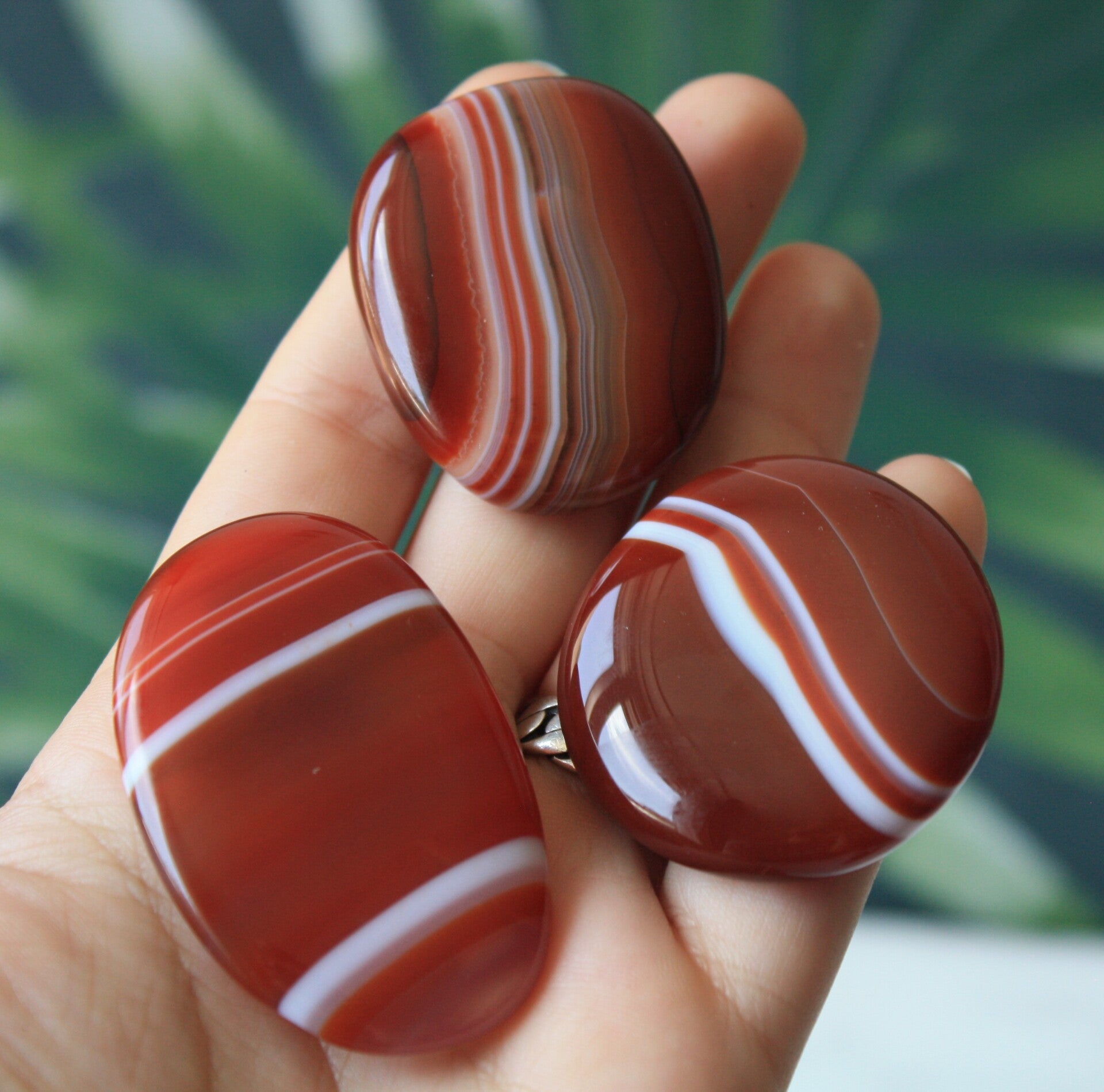 Carneool handsteen (S)