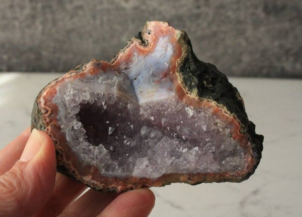 Amethist geode 01