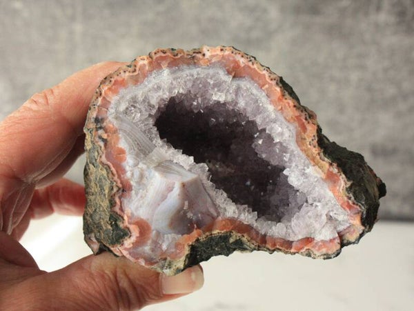 Amethist geode 02