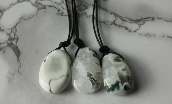 Boom agaat ketting